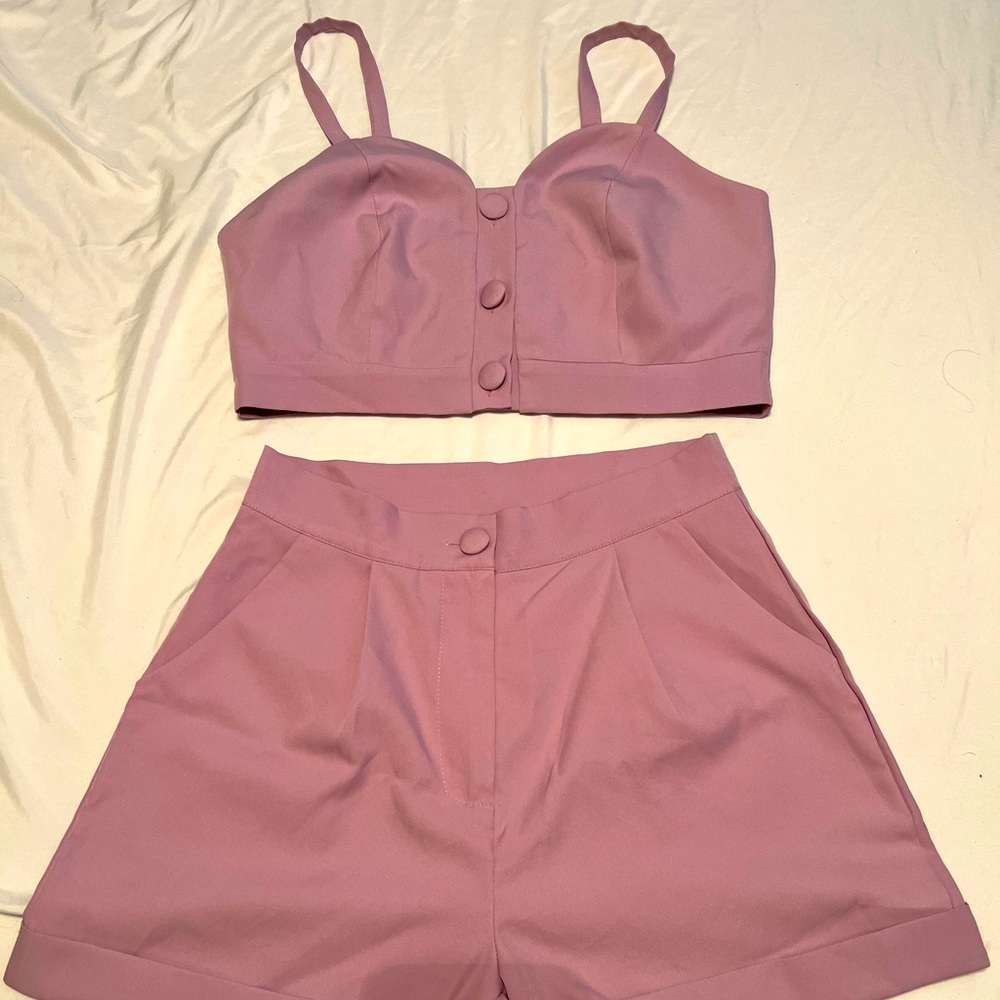 Lilac Matching Set